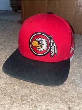 Undefeated Red and Black Starter Collaboration Hat